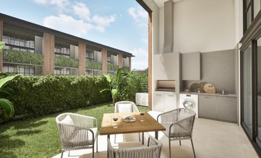 Departamento 3 ambientes en doble altura en venta en Martinez