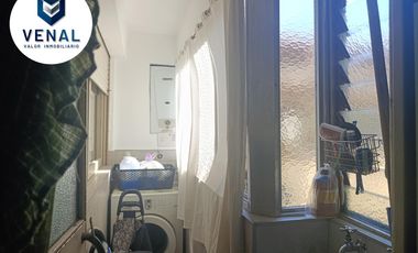 Departamento Venta 3 ambientes 2dorm balcón lavadero contrafrente luz loza radiante Villa del Parque