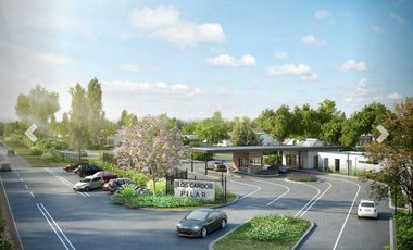 Terreno central, barrio con amenities, pegado a Ayres de Pilar, ya con posesión.