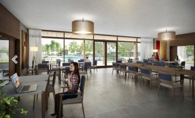 Terreno central, barrio con amenities, pegado a Ayres de Pilar, ya con posesión.