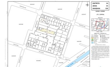 VENTA TERRENO CORDOBA CAPITAL-603m2/Apto constr.1218m2-proyecto preaprobado(fotos)-Prop. toma m2