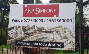 Terreno - venta - Vicente Lopez, Munro