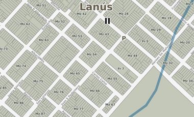 Lote 303m2 en Lanús Este