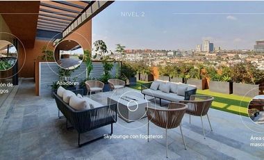 DEPARTAMENTO AMUEBLADO COMPLETAM- LA GOTA SÚPER UBICACION (cerca TEC Monterrey)