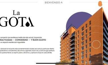 DEPARTAMENTO AMUEBLADO COMPLETAM- LA GOTA SÚPER UBICACION (cerca TEC Monterrey)