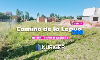 Oportunidad: Venta de lote Tierra de Sueños 3 - 360m2.
