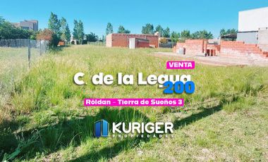 Oportunidad: Venta de lote Tierra de Sueños 3 - 360m2.