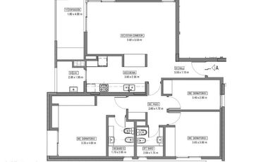 Departamento en Ocho Sauces