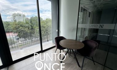 Loft Amueblado con Balcón en Renta en Av. Revolución