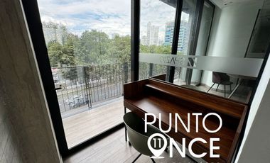 Loft Amueblado con Balcón en Renta en Av. Revolución