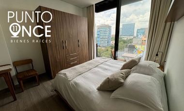 Loft Amueblado con Balcón en Renta en Av. Revolución