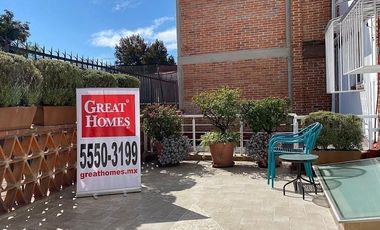 Casa San Angel 290m2  semi amublada en condominio  renta