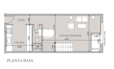 Departamento A estrenar - 3 ambientes - VENTA - OLIVOS con COCHERA DESCUBIERTA.