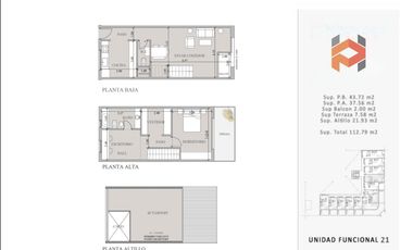 Departamento A estrenar - 3 ambientes - VENTA - OLIVOS con COCHERA DESCUBIERTA.