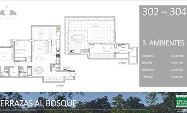 Departamento a la venta FINCAS DE HUDSON Terrazas al Bosque