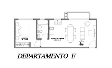 Departamento 3 ambientes a estrenar. Vicente López .