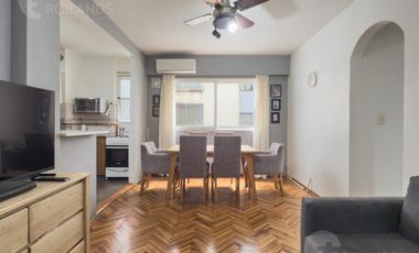 Venta departamento luminoso 2 Ambientes y habitación escritorio Olivos