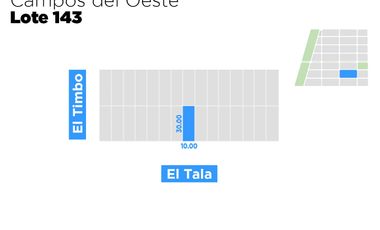 Terreno en venta en Barrio Abierto Campo del oeste - Alvear