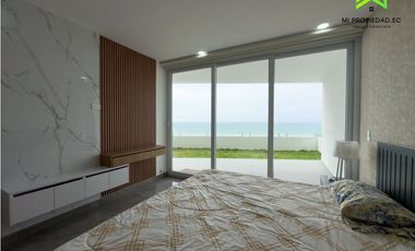 DEPARTAMENTO AMOBLADO 2 DORM VISTA Y ACCESO AL MAR, MARINA BLUE MANTA