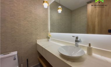 DEPARTAMENTO AMOBLADO 2 DORM VISTA Y ACCESO AL MAR, MARINA BLUE MANTA