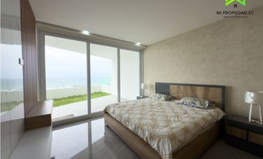 DEPARTAMENTO AMOBLADO 2 DORM VISTA Y ACCESO AL MAR, MARINA BLUE MANTA