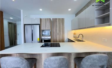 DEPARTAMENTO AMOBLADO 2 DORM VISTA Y ACCESO AL MAR, MARINA BLUE MANTA