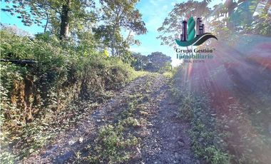 VENDO TERRENO DE 1HA 4206M2 COLINDANTE CON  QUEBRADA