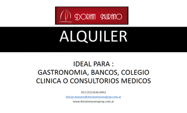 ESQUINA COMERCIAL RUTA PANAMERICANA RAMAL ESCOBAR - BENAVIDEZ