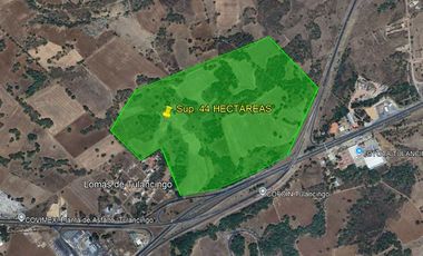 TERRENO  EN VENTA TULANCINGO HIDALGO   SUP. 44 HECTAREAS ( Escriturado )