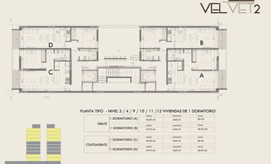 VENTA SEMI-PISO 2D. COCHERA VELVET ll