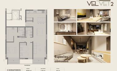 VENTA SEMI-PISO 2D. COCHERA VELVET ll