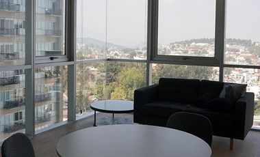 Departamento amueblado en renta -STAMPA - a 5 mins de Sana Fe