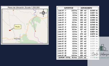 Parcela en venta de 5000m2 ubicado en Florida