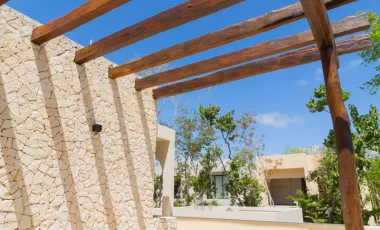 Casa de Campo en Venta en KAYBE, Tulum con Alberca y Jardín