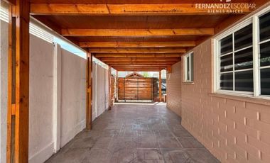 LOS ANDES - ARRIENDA CASA 3D 2B 2E VILLA TRASANDINO