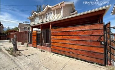 LOS ANDES - ARRIENDA CASA 3D 2B 2E VILLA TRASANDINO