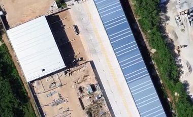 Parque Logistico ,Bodega Industrial Modelo B en Renta Carretera Mèrida-Cancun.