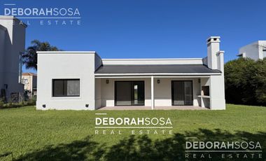 Casa en Alquiler Anual 4 dormitorios - Lote Interno - Una Planta Puertos Escobar