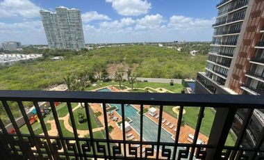 Renta de Departamento 1 Hab en Torre con vista a las Amenidades en Altabrisa