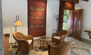 Casa en renta en Coyoacán en condominio amueblada