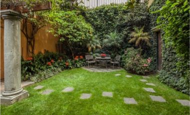 Casa en renta en Coyoacán en condominio amueblada