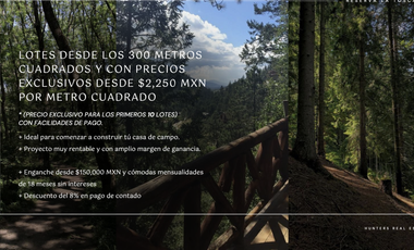 TERRENOS EN PREVENTA EN MAZAMITLA dentro de la Toscana