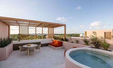 PENTHOUSE MINIMALISTA CON AZOTEA Y TINA DE HIDROMASAJE