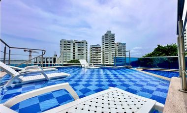 VENDO EN CARTAGENA APARTAMENTO USO TURISTICO EN EL LAGUITO CON VISTA