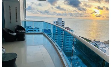 VENDO EN CARTAGENA APARTAMENTO USO TURISTICO EN EL LAGUITO CON VISTA