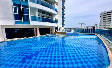 VENDO EN CARTAGENA APARTAMENTO USO TURISTICO EN EL LAGUITO CON VISTA
