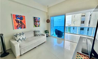 VENDO EN CARTAGENA APARTAMENTO USO TURISTICO EN EL LAGUITO CON VISTA