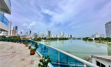 VENDO EN CARTAGENA APARTAMENTO USO TURISTICO EN EL LAGUITO CON VISTA