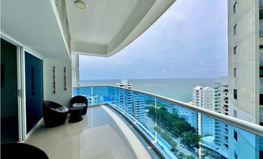 VENDO EN CARTAGENA APARTAMENTO USO TURISTICO EN EL LAGUITO CON VISTA