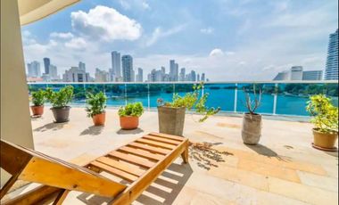 VENDO EN CARTAGENA APARTAMENTO USO TURISTICO EN EL LAGUITO CON VISTA